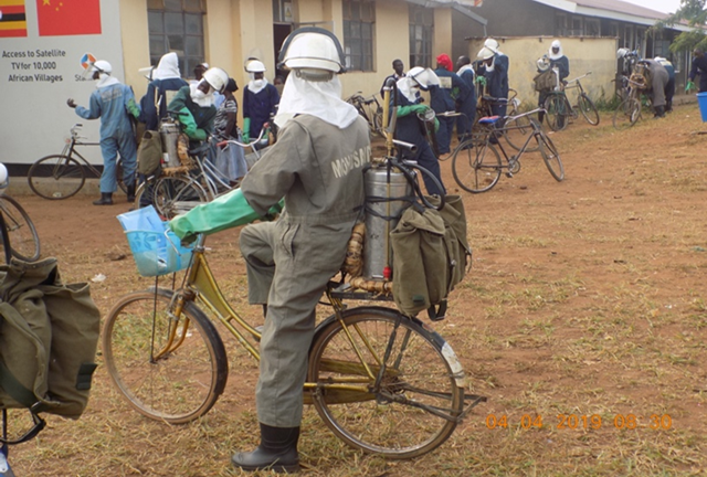 Environmental and Social Impact Assessment for Use of Clothianidin (Sumishield®) in Indoor Residual Spraying in Uganda.